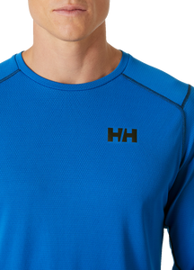 Helly Hansen Men's Lifa Active Long Sleeve Crew Baselayer Top (Cobalt 2.0)