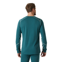 Load image into Gallery viewer, Helly Hansen Men&#39;s Lifa Active Long Sleeve Crew Neck Base Layer Top (Dark Creek)
