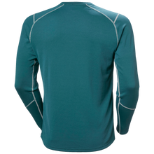 Load image into Gallery viewer, Helly Hansen Men&#39;s Lifa Active Long Sleeve Crew Neck Base Layer Top (Dark Creek)
