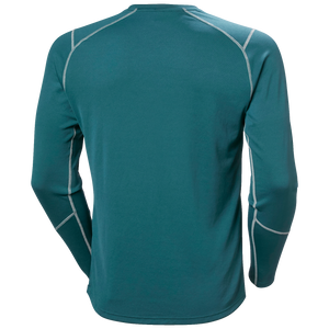 Helly Hansen Men's Lifa Active Long Sleeve Crew Neck Base Layer Top (Dark Creek)