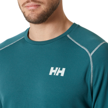 Load image into Gallery viewer, Helly Hansen Men&#39;s Lifa Active Long Sleeve Crew Neck Base Layer Top (Dark Creek)
