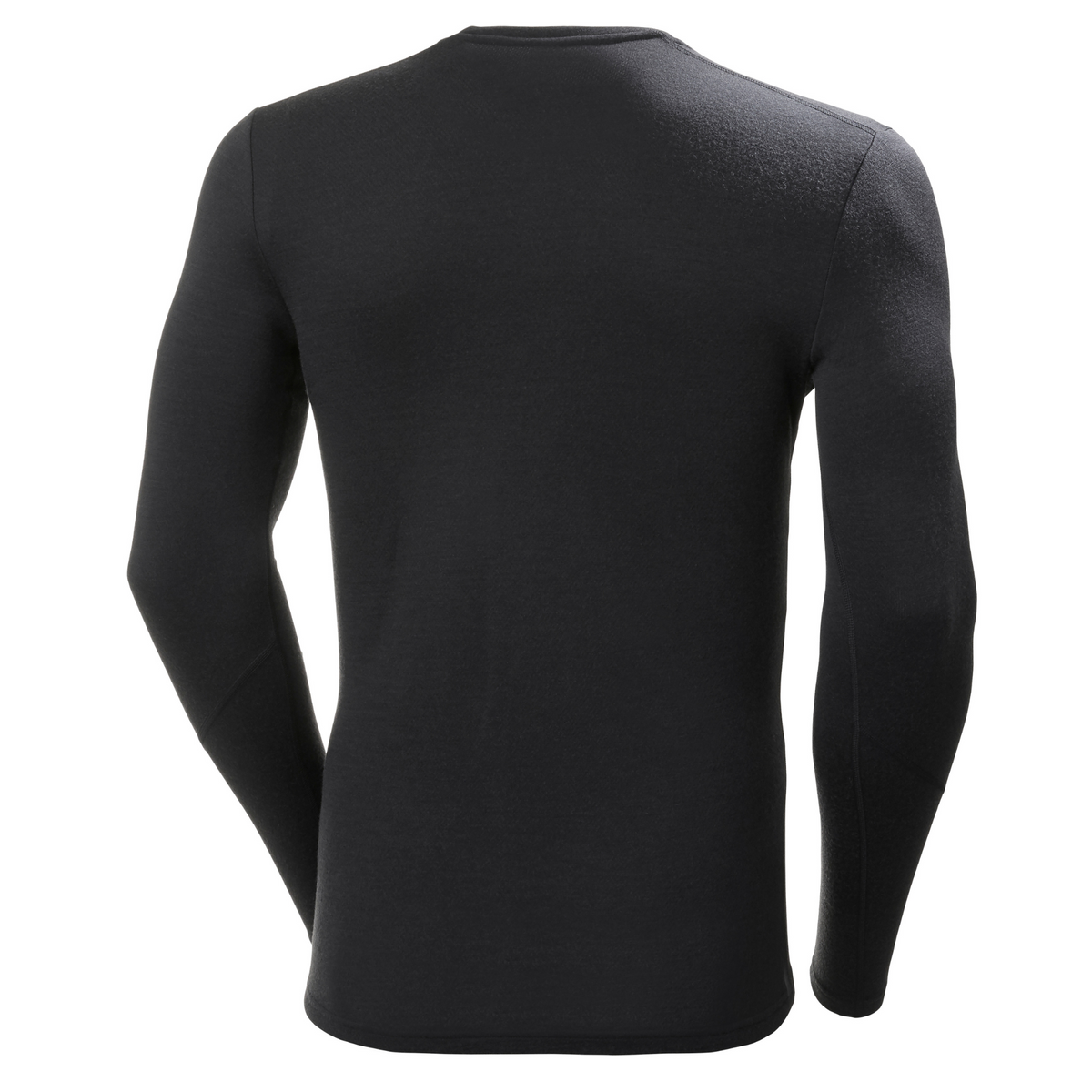 Helly Hansen Men's Lifa Merino Midweight Crew Neck Base Layer Top Black 990 49364