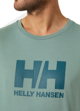 Load image into Gallery viewer, Helly Hansen Men&#39;s Logo Cotton Short Sleeve Tee (Cactus)
