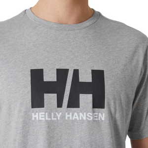 Helly Hansen Men's Logo Short Sleeve T-Shirt 3.0 (Grey Melange)