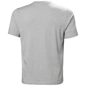 Helly Hansen Men's Logo Short Sleeve T-Shirt 3.0 (Grey Melange)