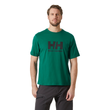 Load image into Gallery viewer, Helly Hansen Men&#39;s Logo T-Shirt 2.0 (Emerald)
