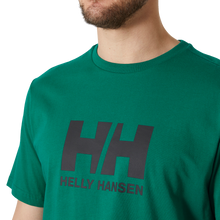 Load image into Gallery viewer, Helly Hansen Men&#39;s Logo T-Shirt 2.0 (Emerald)
