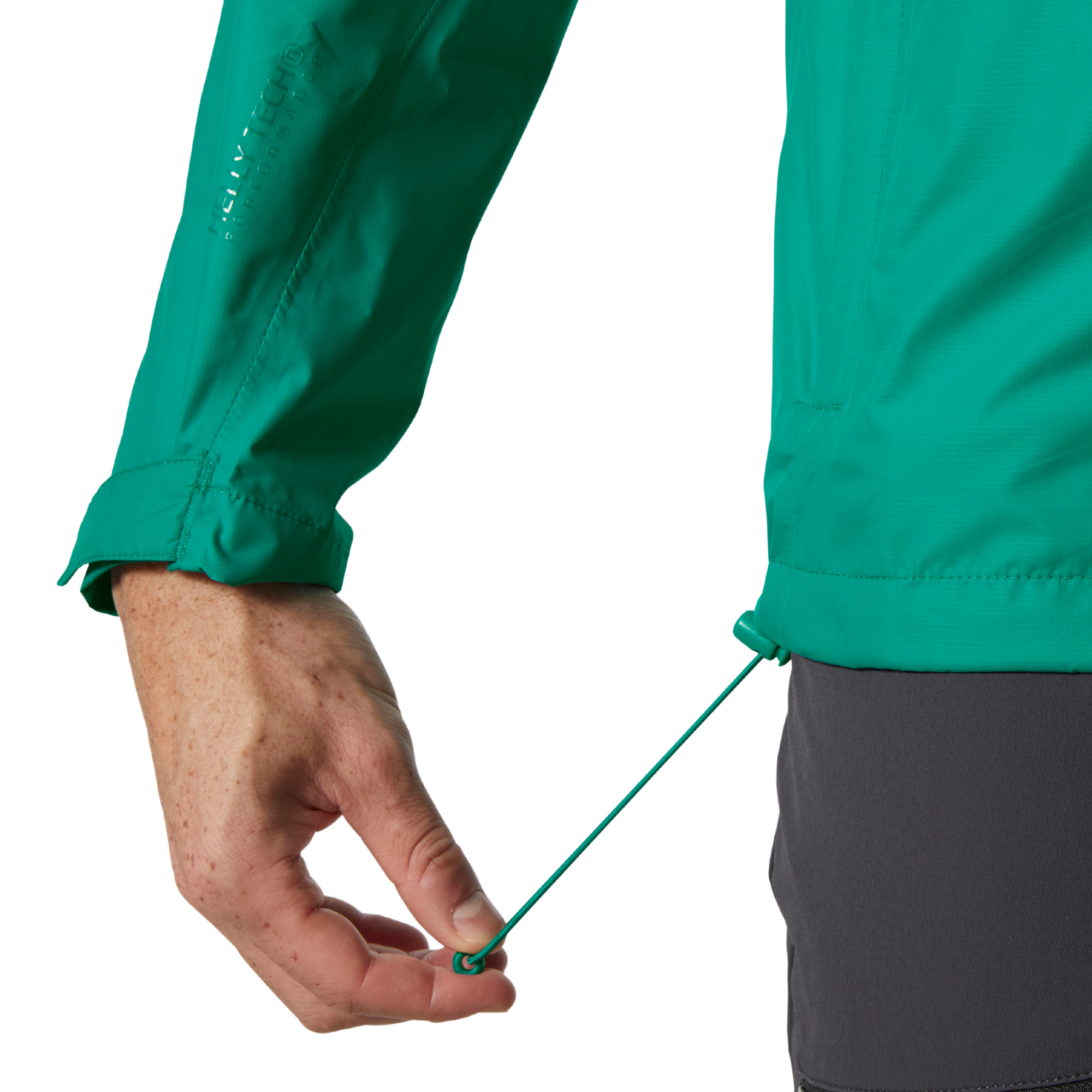 Helly Hansen Men's Loke 2.0 HT 2.5L Waterproof Jacket (Signal Green)