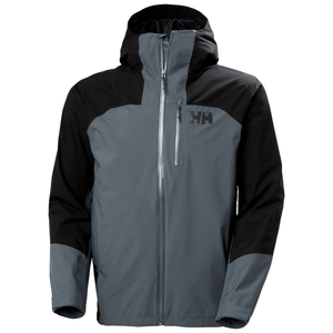 Helly Hansen Men's Loke HT 2L Waterproof Jacket (Alpine Frost/Black)