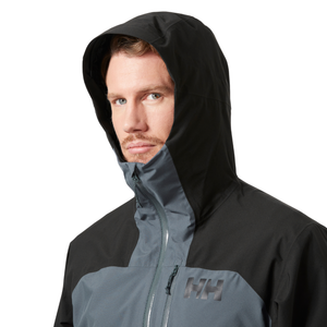 Helly Hansen Men's Loke HT 2L Waterproof Jacket (Alpine Frost/Black)