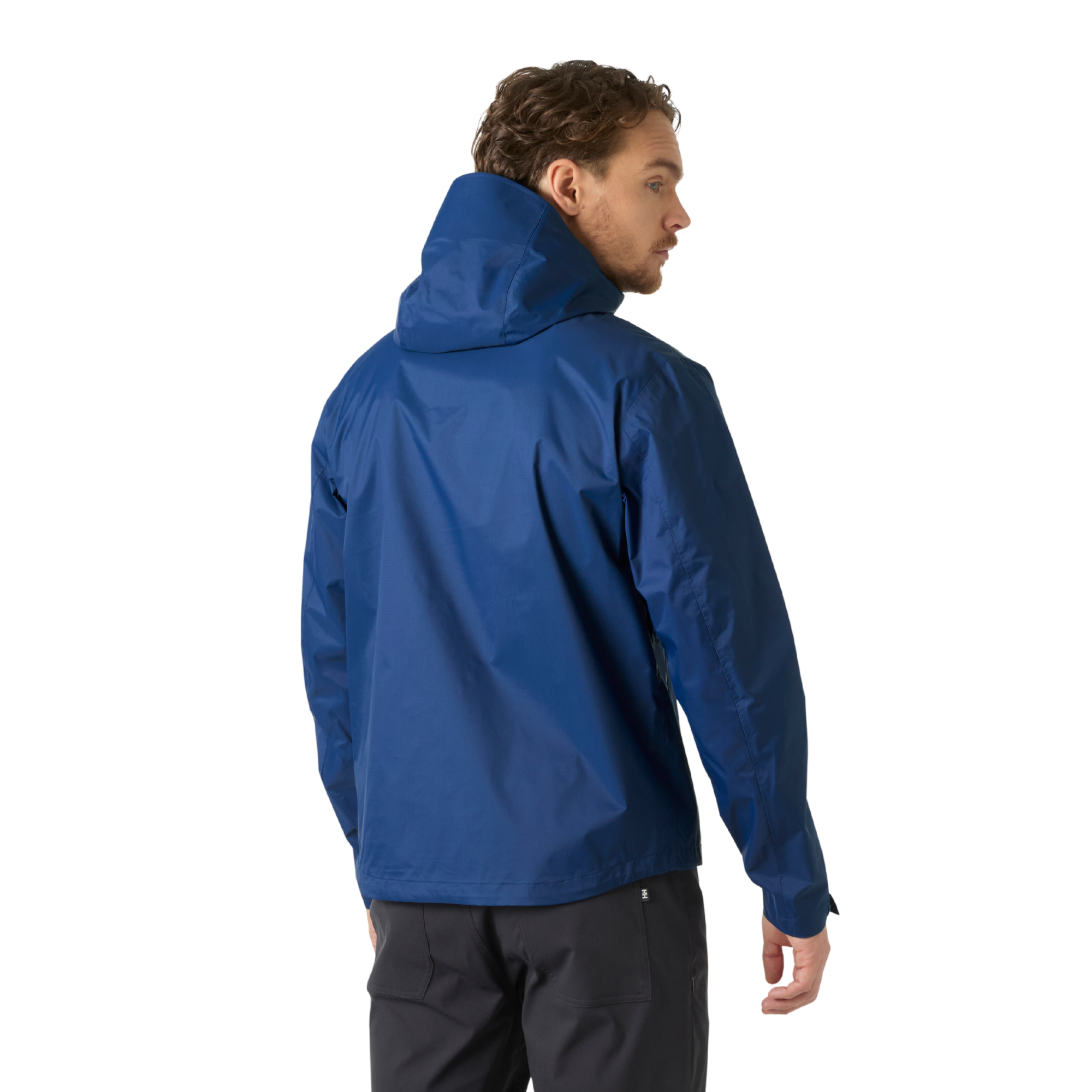 Helly Hansen Men's Loke Terra HT Waterproof Packable Micro Jacket Dark Blue 507 63365