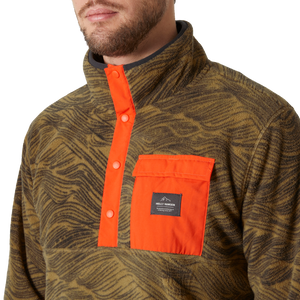 Helly Hansen Men's Maridalen Half Snap Fleece (Lynx Wave Aop)