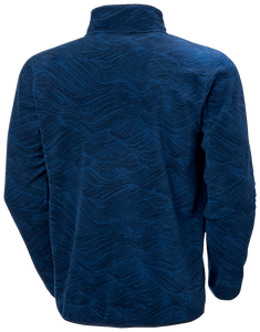 Helly Hansen Men's Maridalen Half Snap Fleece (Ocean Wave Print)