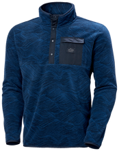 Load image into Gallery viewer, Helly Hansen Men&#39;s Maridalen Half Snap Fleece (Ocean Wave Print)
