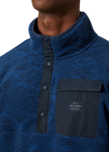 Load image into Gallery viewer, Helly Hansen Men&#39;s Maridalen Half Snap Fleece (Ocean Wave Print)
