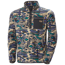 Load image into Gallery viewer, Helly Hansen Men's Maridalen Printed Half Snap Fleece (Khaki Rayco)
