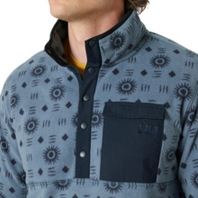 Load image into Gallery viewer, Helly Hansen Men&#39;s Maridalen Printed Half Snap Fleece (Wash Navy AOP)
