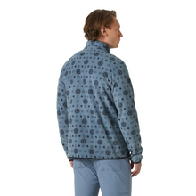 Load image into Gallery viewer, Helly Hansen Men&#39;s Maridalen Printed Half Snap Fleece (Wash Navy AOP)
