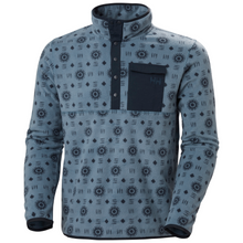 Load image into Gallery viewer, Helly Hansen Men&#39;s Maridalen Printed Half Snap Fleece (Wash Navy AOP)
