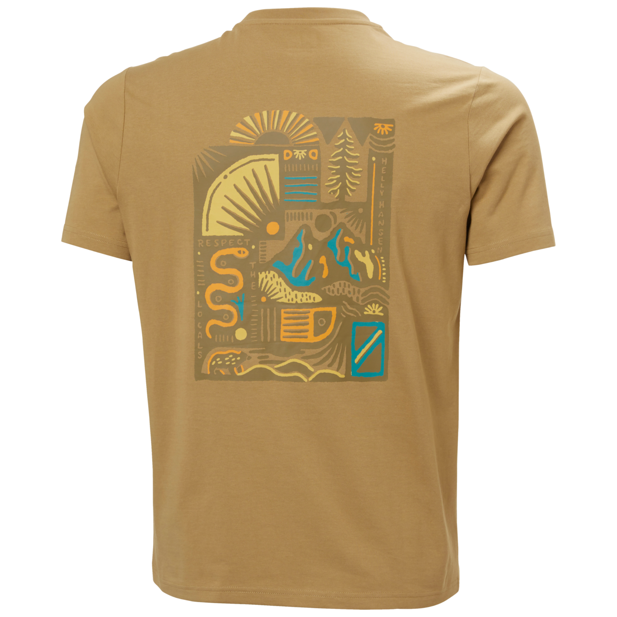 Helly Hansen Men's Massif Short Sleeve Graphic Tee (Elmwood)
