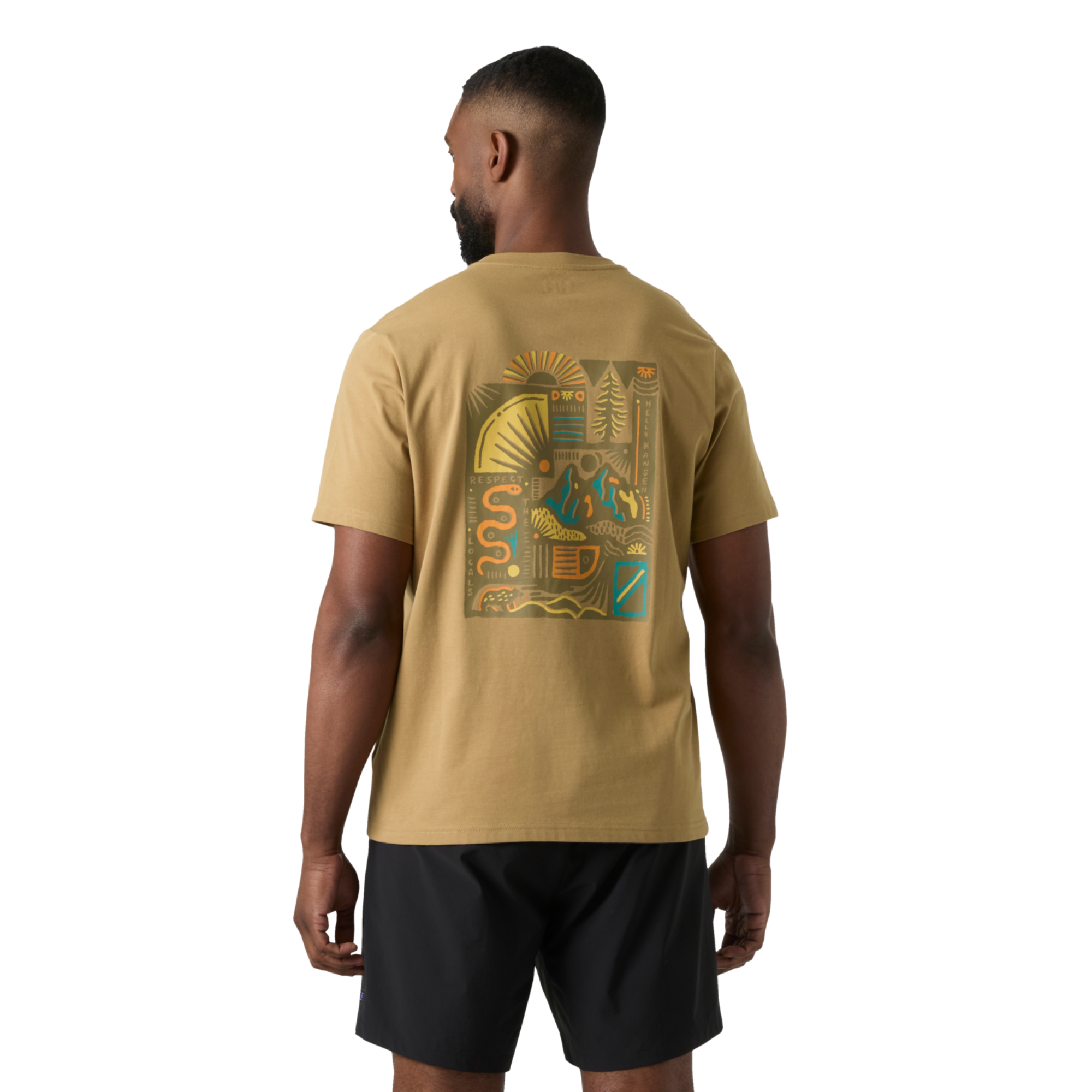 Helly Hansen Men's Massif Short Sleeve Graphic Tee (Elmwood)