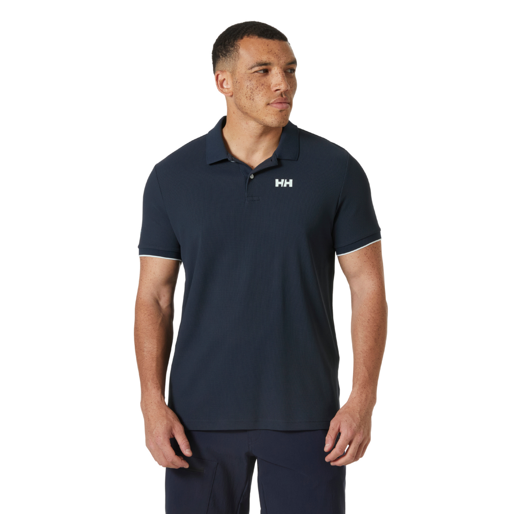 Helly Hansen Men's Ocean Technical Polo Shirt 2.0 (Navy)