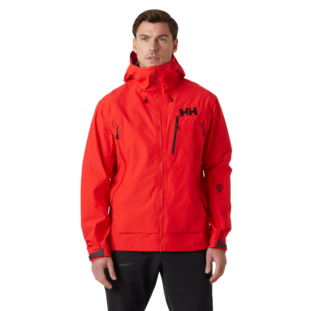 Helly Hansen Men's Odin 9 Worlds 3.0 3L Waterproof Jacket (Alert Red)