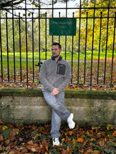 Load image into Gallery viewer, Helly Hansen Men&#39;s Panorama Pile Block Full Zip Fleece (Concrete)
