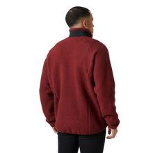 Load image into Gallery viewer, Helly Hansen Men&#39;s Panorama Pile Block Full Zip Fleece Jacket (Mars Red)
