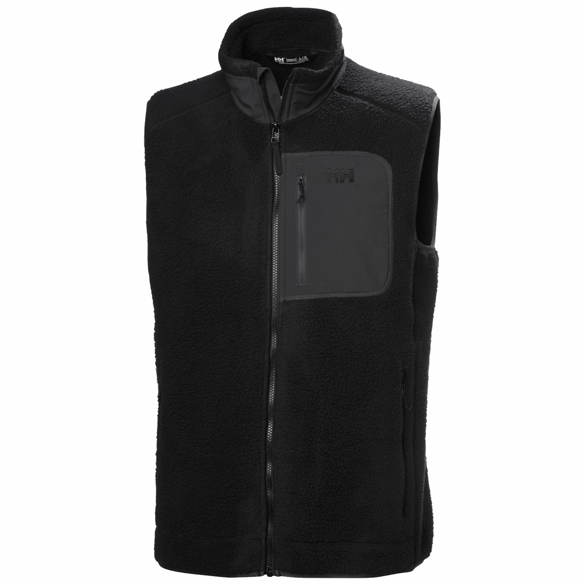 Helly Hansen Men's Panorama Pile Fleece Body Warmer Vest Black 990 49461