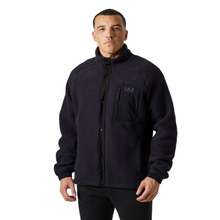 Load image into Gallery viewer, Helly Hansen Men&#39;s Panorama Pile Full Snap Fleece (Black Grape)
