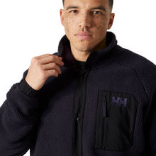 Load image into Gallery viewer, Helly Hansen Men&#39;s Panorama Pile Full Snap Fleece (Black Grape)
