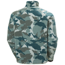 Load image into Gallery viewer, Helly Hansen Men&#39;s Panorama Pile Printed Full Snap Fleece (Dark Creek/Woodland Camo)
