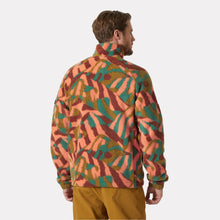 Load image into Gallery viewer, Helly Hansen Men&#39;s Panorama Pile Printed Full Snap Fleece (Iron Oxide/JPB AOP)
