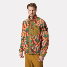 Load image into Gallery viewer, Helly Hansen Men&#39;s Panorama Pile Printed Full Snap Fleece (Iron Oxide/JPB AOP)
