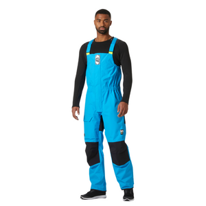 Helly Hansen Men's Pier 4.0 HT Waterproof Sailing Bib (Cyan)