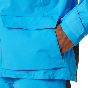 Helly Hansen Men's Pier 4.0 HT Waterproof Sailing Jacket (Cyan)