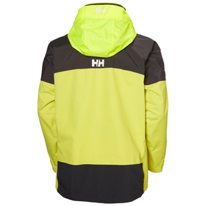Helly Hansen Men's Pier 4.0 HT Waterproof Sailing Jacket (Cyber Lime)