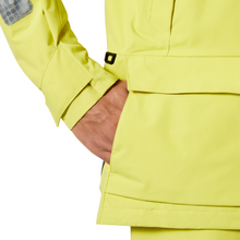 Load image into Gallery viewer, Helly Hansen Men&#39;s Pier 4.0 HT Waterproof Sailing Jacket (Cyber Lime)
