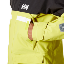 Load image into Gallery viewer, Helly Hansen Men&#39;s Pier 4.0 HT Waterproof Sailing Jacket (Cyber Lime)

