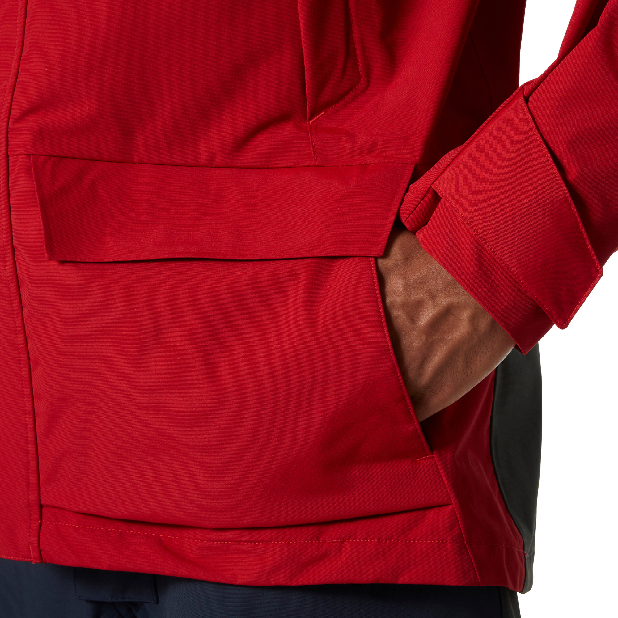 Helly Hansen Men's Pier 4.0 HT Waterproof Sailing Jacket (Red)