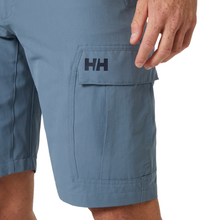 Load image into Gallery viewer, Helly Hansen Men&#39;s Quick Dry UPF40 Cargo Shorts (Washed Navy)
