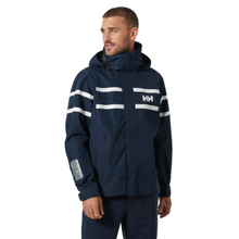 Load image into Gallery viewer, Helly Hansen Men&#39;s Salt Inshore Sailing Jacket (Navy)
