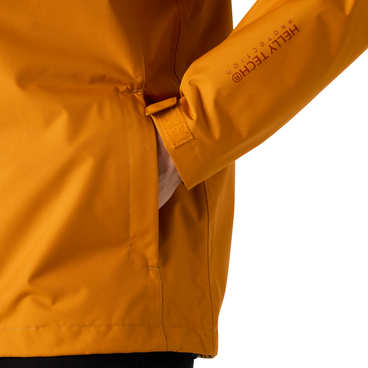 Helly Hansen Men's Seven J HT 2L Waterproof Jacket (Mustard)