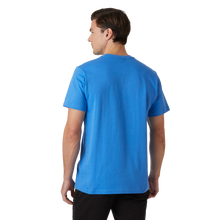 Load image into Gallery viewer, Helly Hansen Men&#39;s Short Sleeve Box Tee (Ultra Blue)
