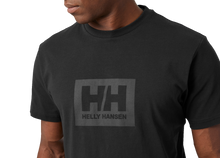 Load image into Gallery viewer, Helly Hansen Men&#39;s Short Sleeve Box Tee (Black)
