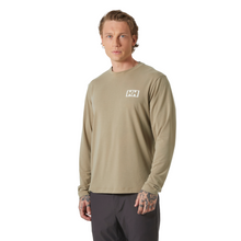 Load image into Gallery viewer, Helly Hansen Men&#39;s Skog Graphic Long Sleeve Tee (Pebble)
