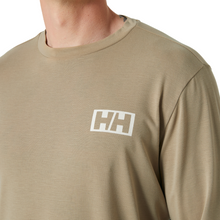 Load image into Gallery viewer, Helly Hansen Men&#39;s Skog Graphic Long Sleeve Tee (Pebble)
