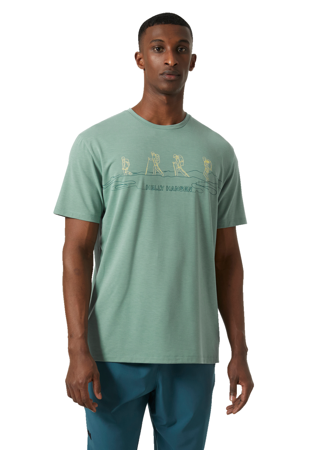 Helly Hansen Men's Skog Recycled Graphic T-Shirt (Cactus)