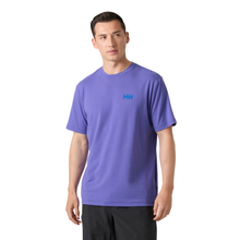 Load image into Gallery viewer, Helly Hansen Men's Skog UPF50 Recycled Graphic Short Sleeve Tee (Ultra Violet)
